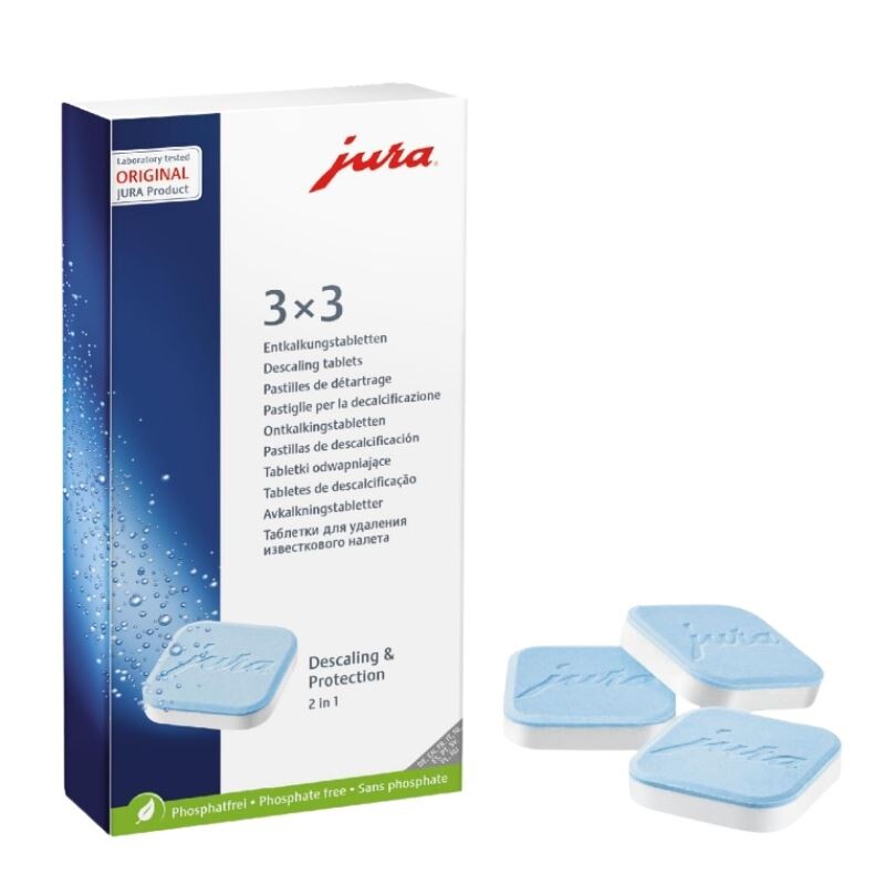 Jura odvápňovacie tablety 3 x 3 ks