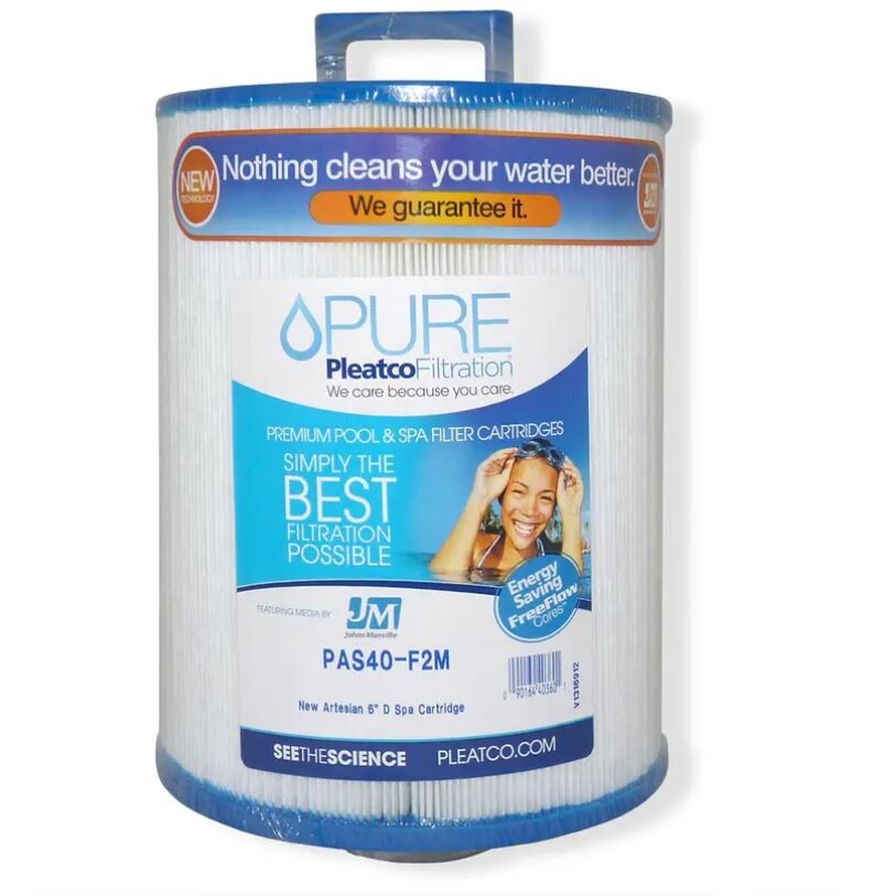 Pleatco PAS40-F2M filtračná kartuše pre vírivky a SPA (New Artesian 6, Filbur FC-0312, Unicel 6CH-352)