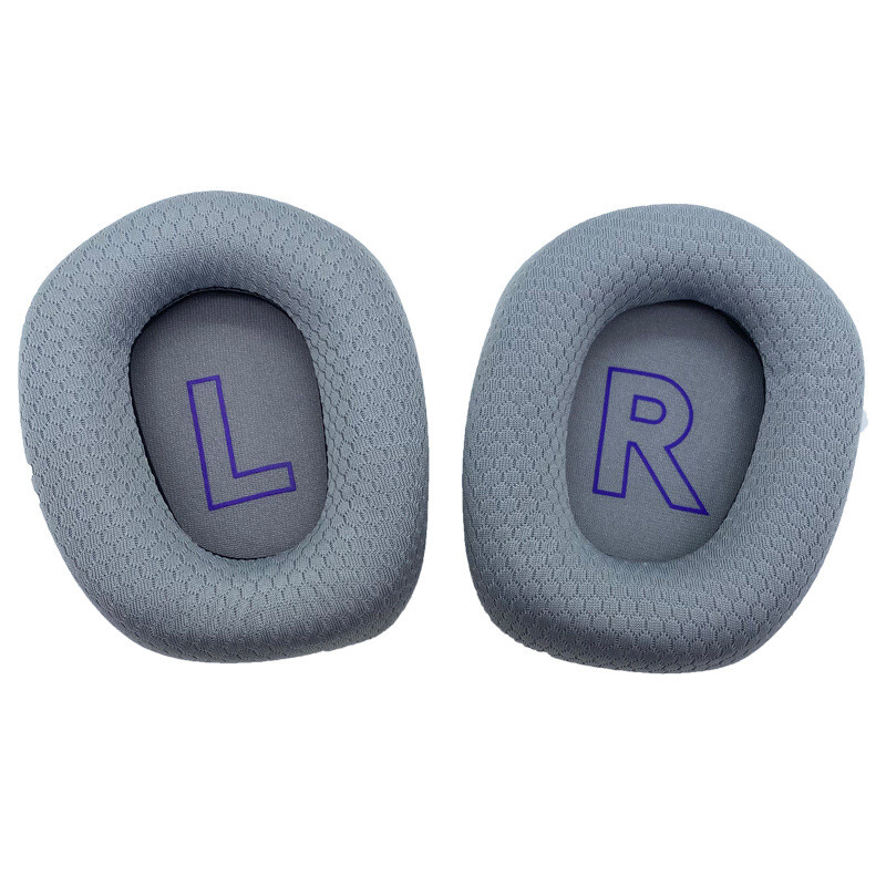 Náhradné náušníky z pamäťovej peny pre Logitech G733, G335 - Sivé