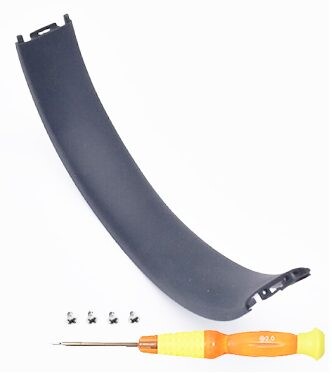 Hlavový most na sluchátka Beats Studio 2.0 a Beats Studio 3.0 Spodná časť - Matná čierno šedá, plast