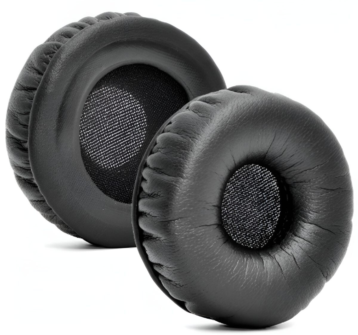 Náhradné náušníky pre slúchadlá Sony MDR-IF140 - Čierné, kožené