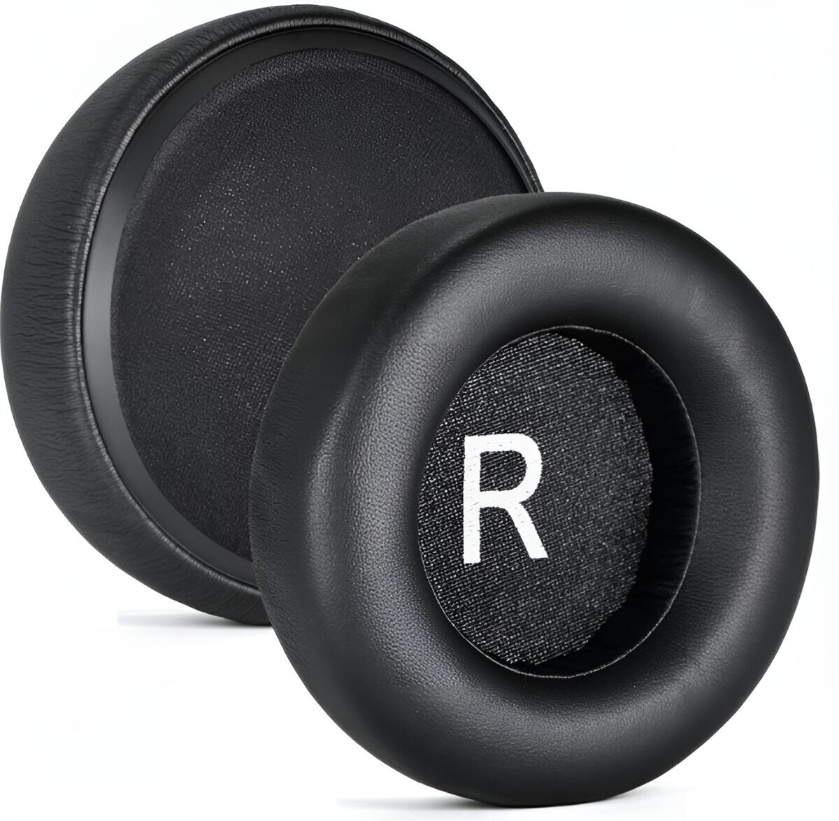 Náhradné náušníky pre slúchadlá Beyerdynamic MMX100 a MMX150 - čierne, kožené