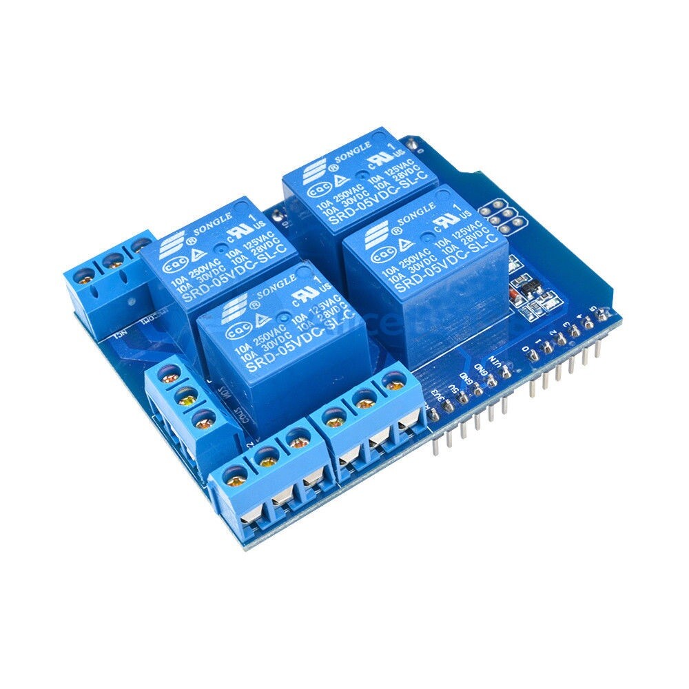 UNO R3 relé Shield pre Arduino