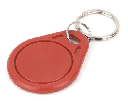 RFID čip s číslom 125 KHz - Červený