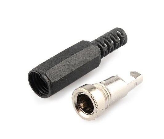 Napájací káblový konektor DC 5,5 - 2,5 - Samica