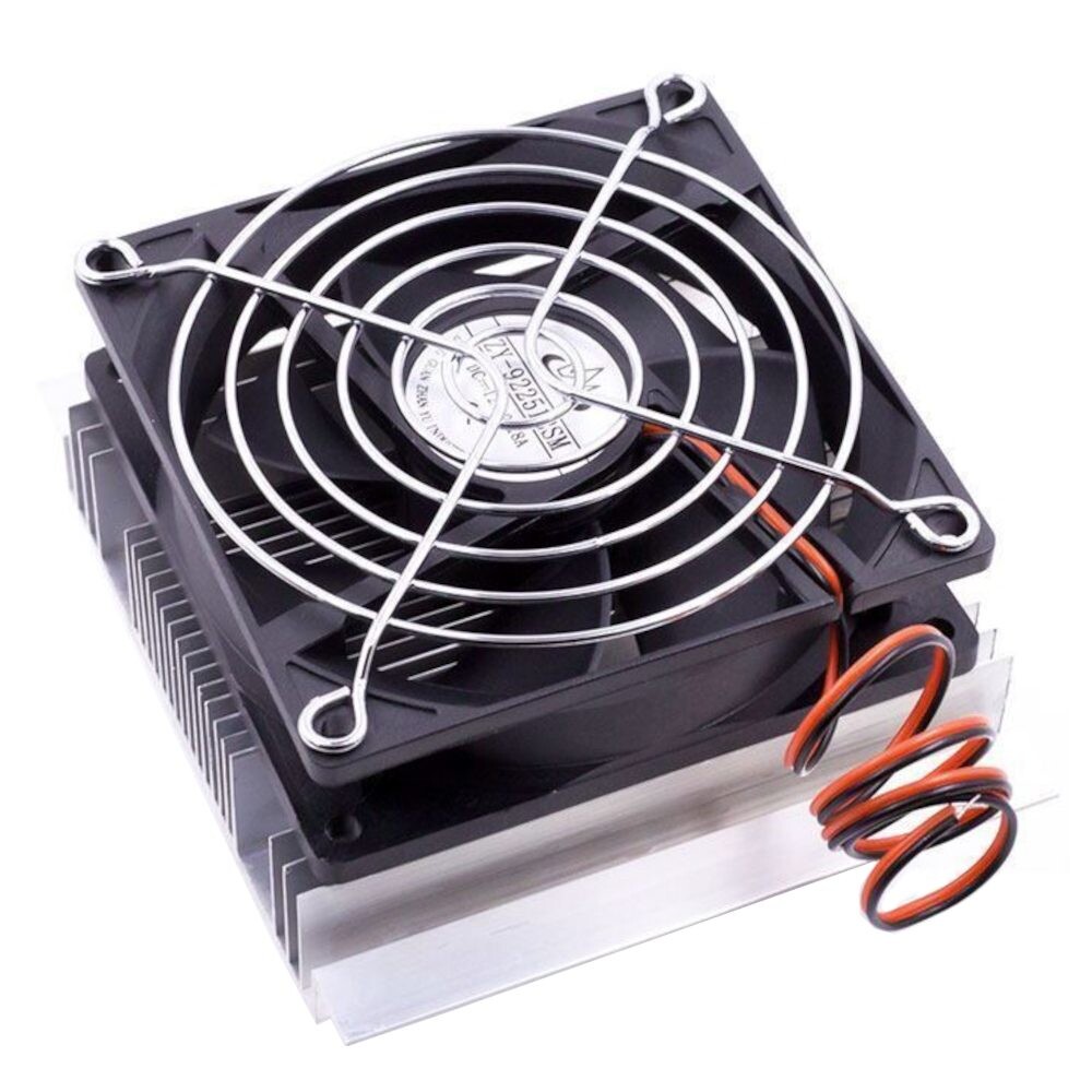 Chladič s 92 mm ventilátorom pre 40 mm Peltierových článok