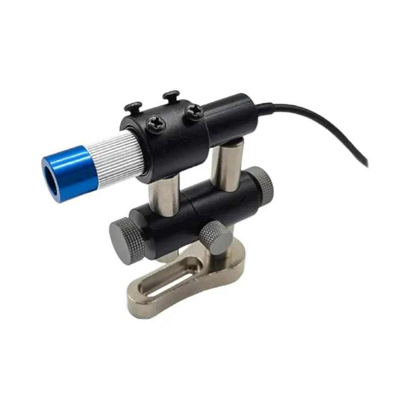 Laserový modul modrý 450nm, 20mW, línia (set), 15°