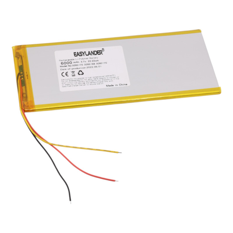 Li-Pol batéria 6000mAh, 3.7V, 3285170