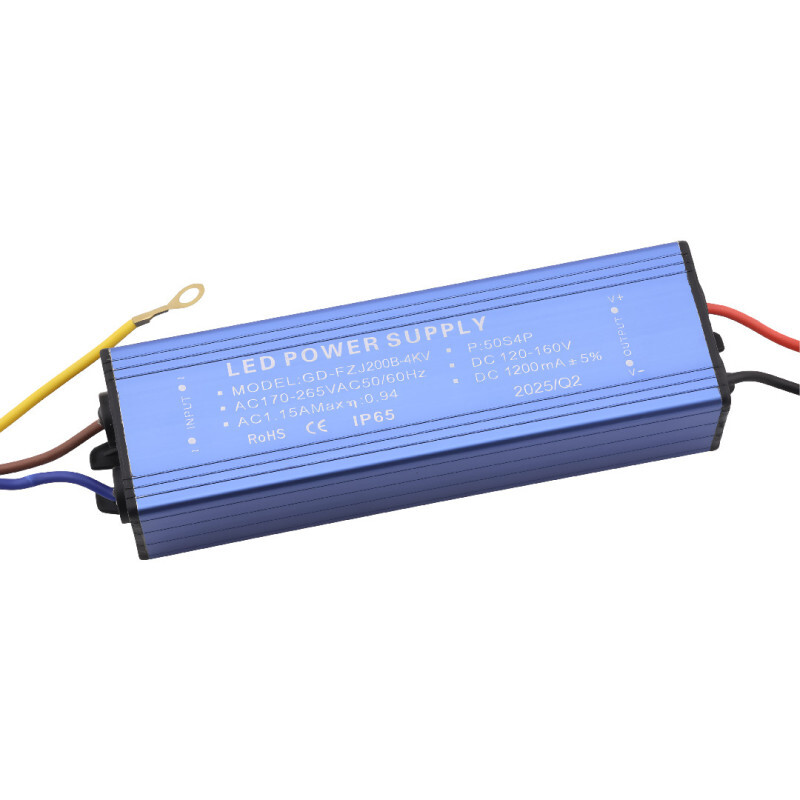 Napájací zdroj pre LED, 200W, 120-160V, 1200mA, IP67