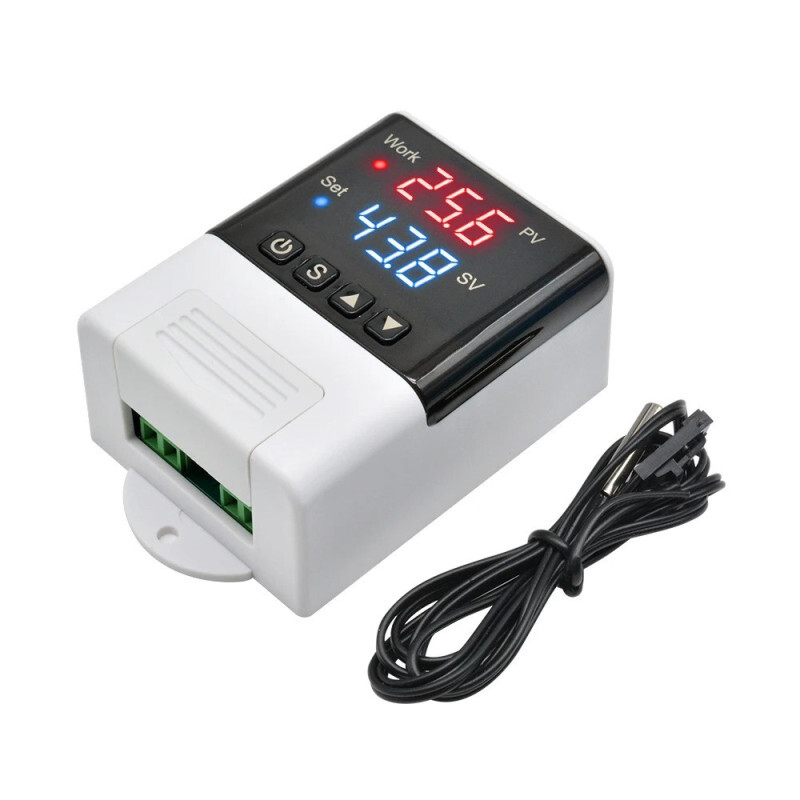 Digitálny termostat DTC1110 s externým senzorom -40°C - +99°C, 230V