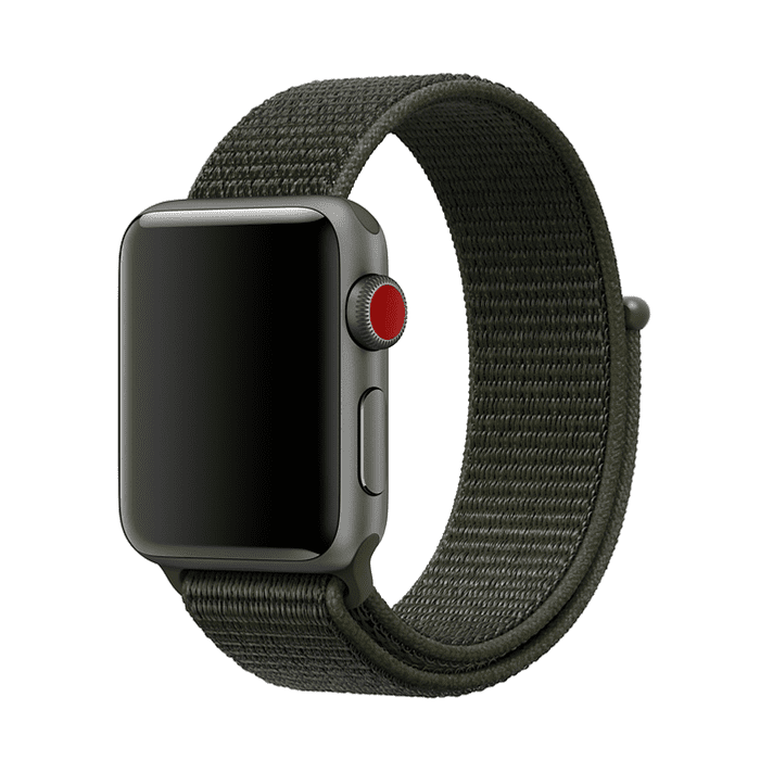 Marvelli - Nylonový remienok na Apple Watch - Khaki Veľkosť: 38/40/41/42mm, Farba: Khaki