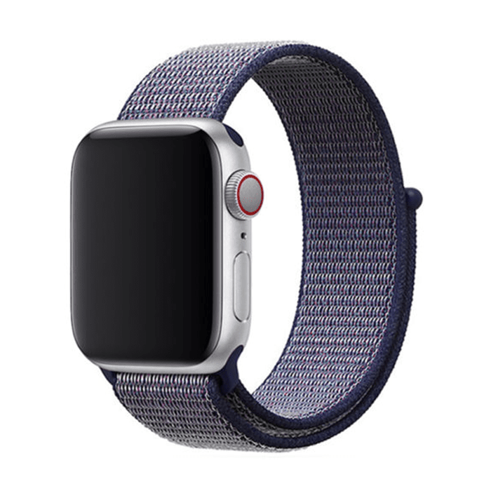 Marvelli - Nylonový remienok na Apple Watch - Midnight Blue Veľkosť: 42/44/45/46/49mm, Farba: Tmavo modrá