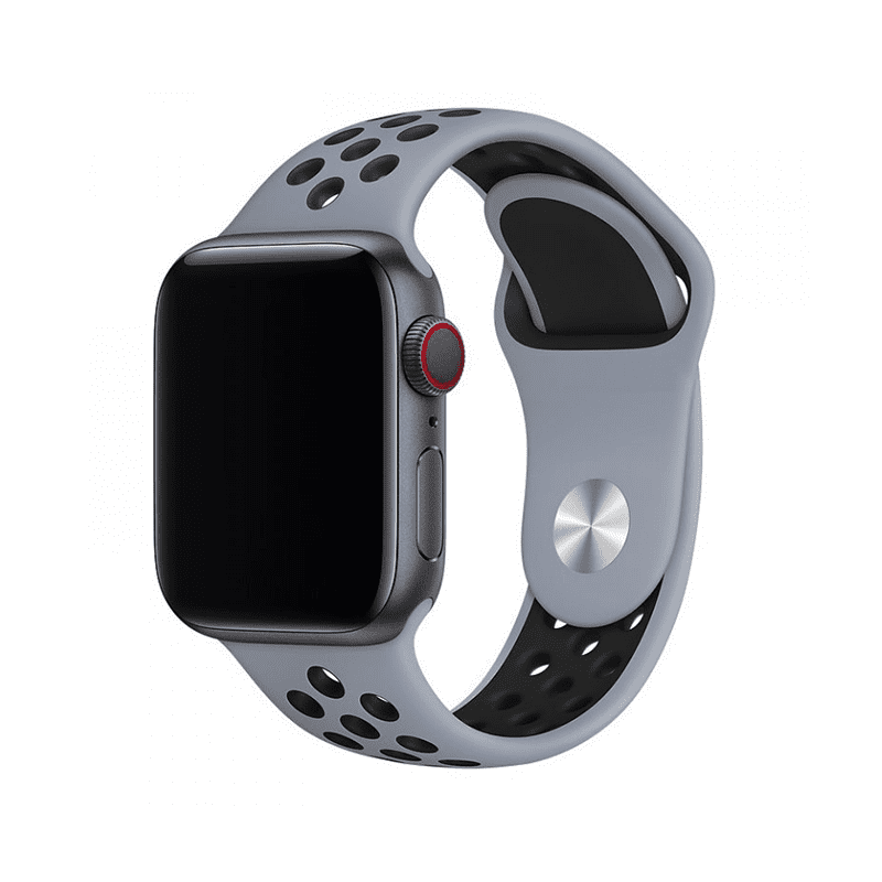 Športový remienok na Apple Watch - Šedý Veľkosť: 42/44/45/46/49mm, Obvod: M-L (stredný až väčší obvod zápästia), Farba: Fog