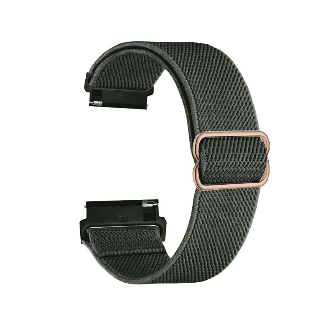 Nastavitelný nylonový remienok na smart hodinky 20mm Veľkosť: 20mm, Farba: Khaki