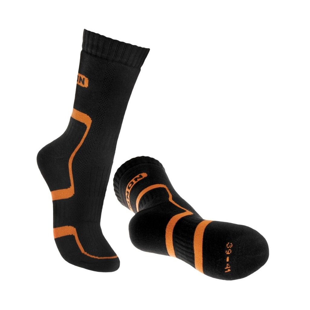 Ponožky Bennon Trek Sock - čierne-oranžové, 36-38