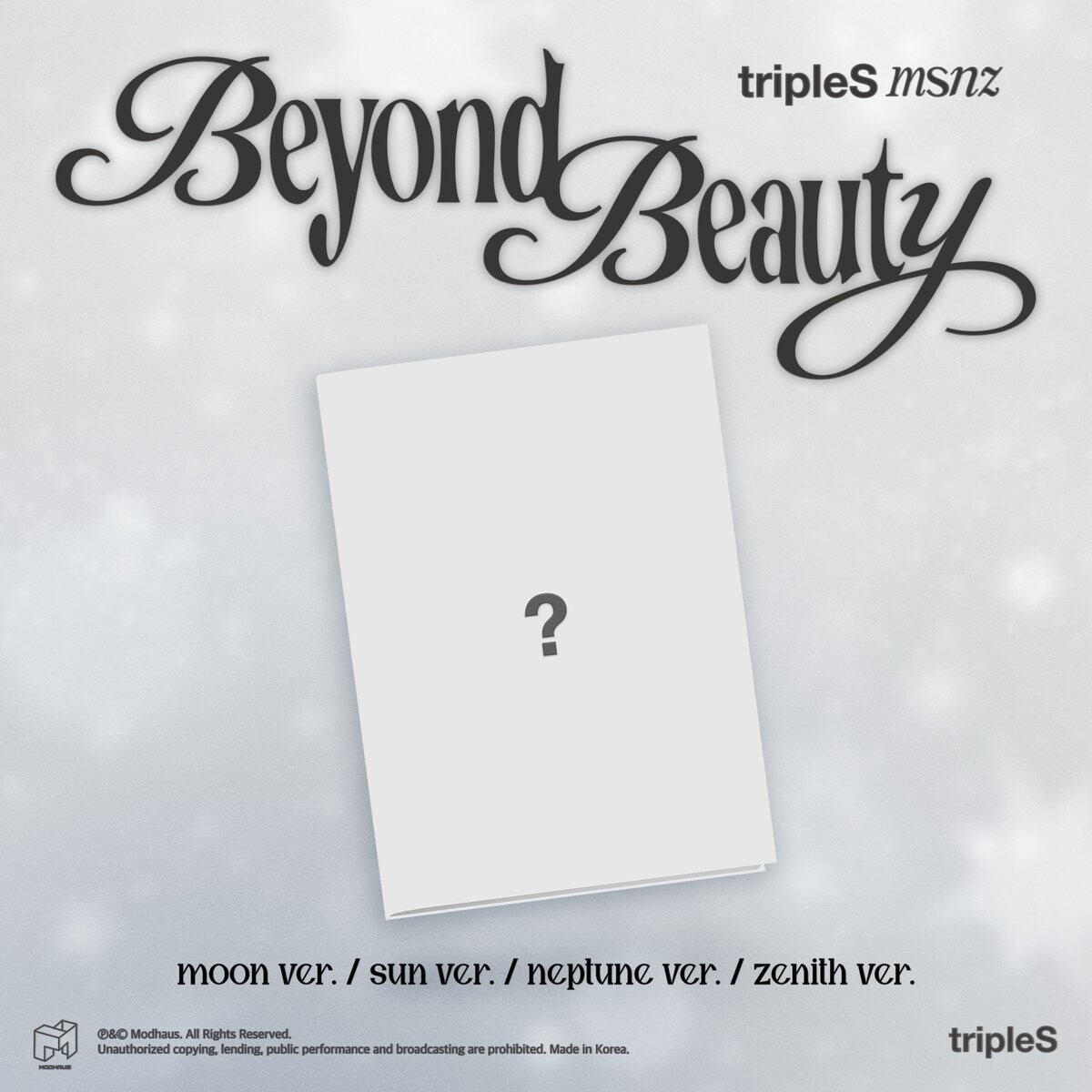 Triples, Msnz (Beyond Beauty), CD