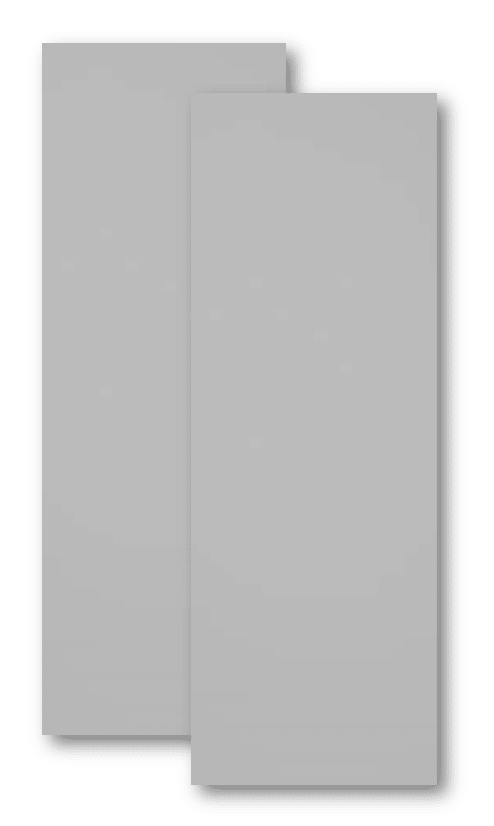 MEXEN - VELAR pro sprchové dvere 100x200 cm 8mm grafit, Sada samostatných skel 871-100-000-00-40