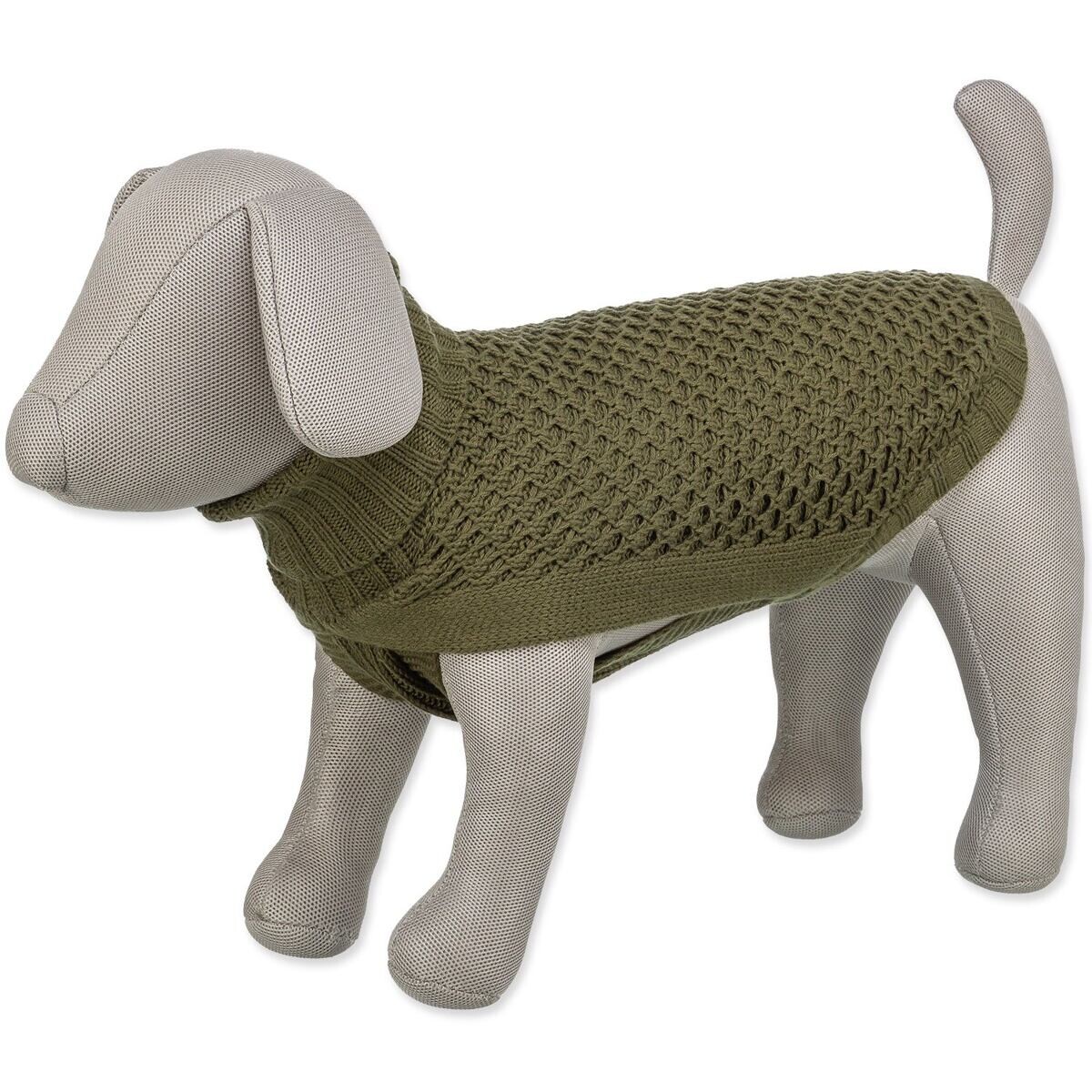 Svetr Trixie Norwood, S, olivová zelený, 40 cm