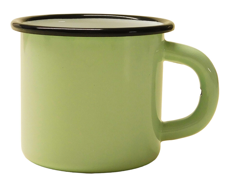 BELIS - Hrnček 0,25l smalt zelený