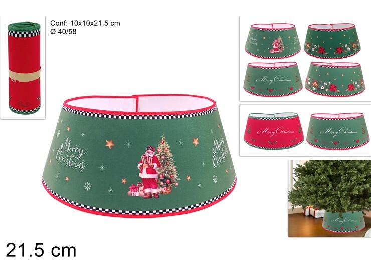 MAKRO - Dekorácia na stojan vianočného stromčeka rôzne dekory