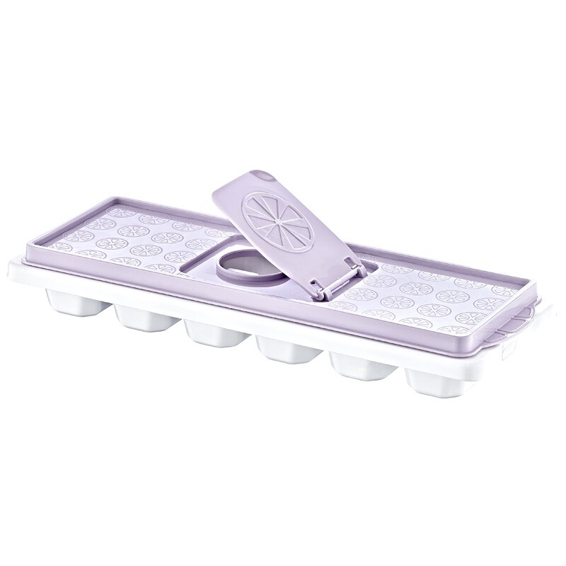 MAKRO - Forma na ľad s poklopom a otvorom na vodu, rôzne farby