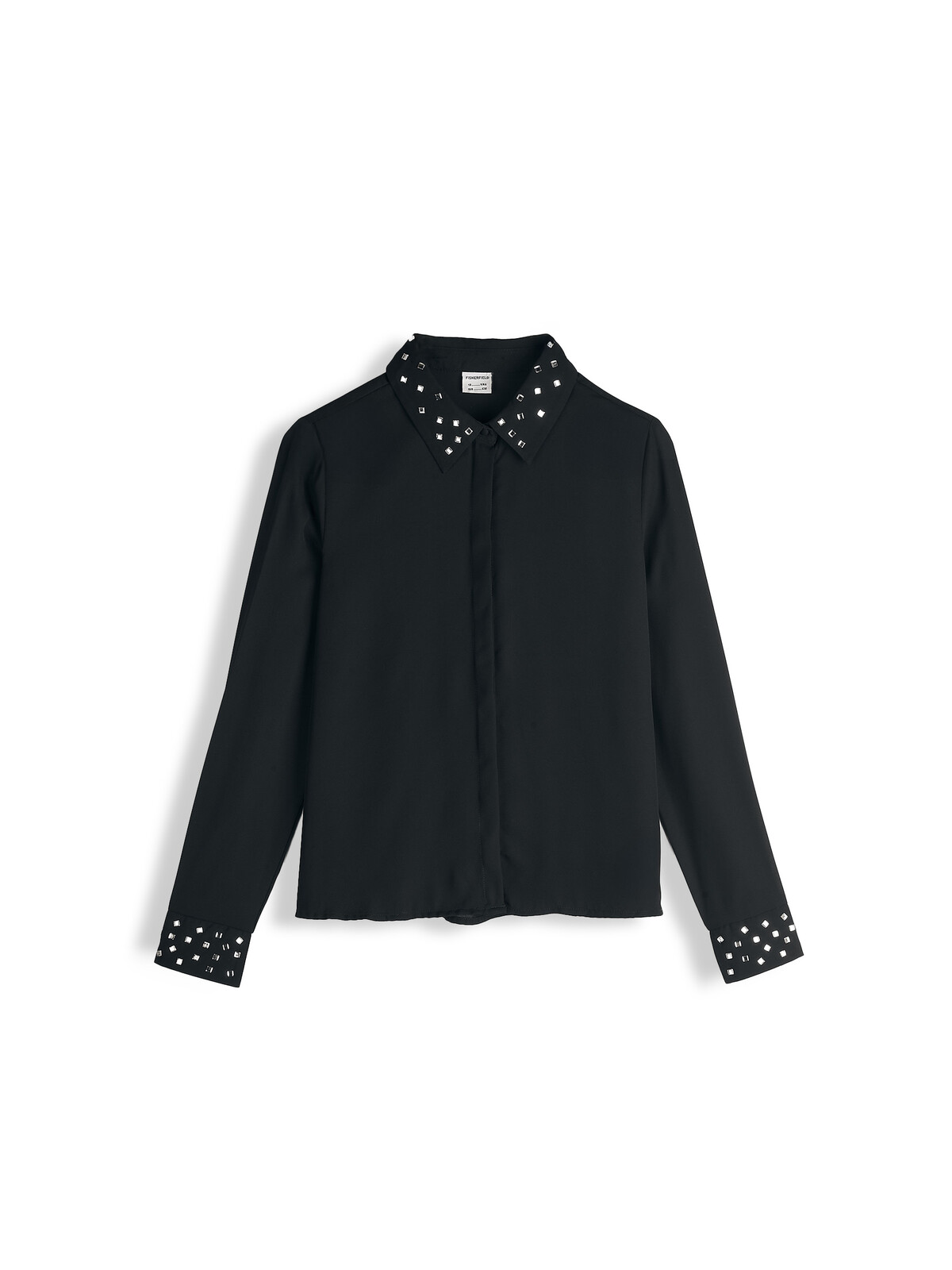 GATE Blúzka s ozdobnými detailmi