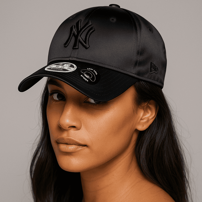 Dámska Šiltovka New Era 9Forty Womens MLB Satin bow back NY Yankees Black - UNI