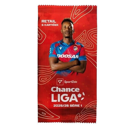 Sportzoo Futbalové karty Chance liga 2025-2026 1. séria Retail balíček