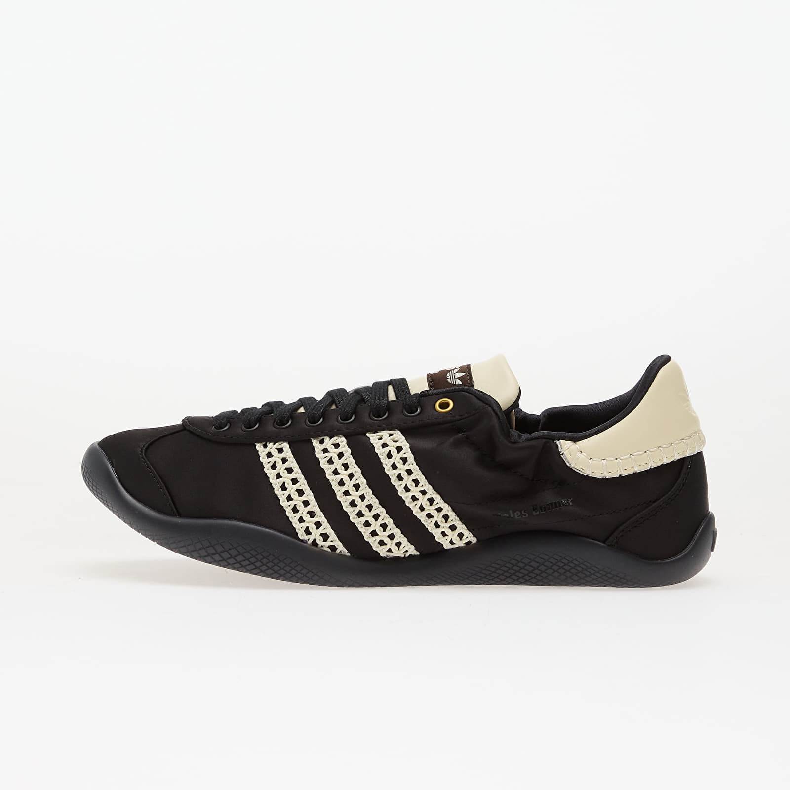 Tenisky adidas x Wales Bonner Karintha Lo Satin Core Black/ Dark Brown/ Crew White EUR 37 1/3