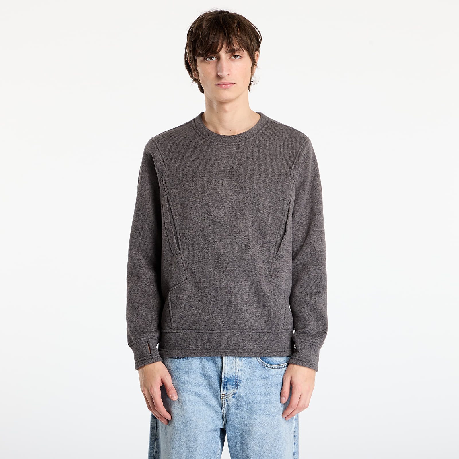 Mikina Poutnik by Tilak Sage Sweatshirt Ash Grey L