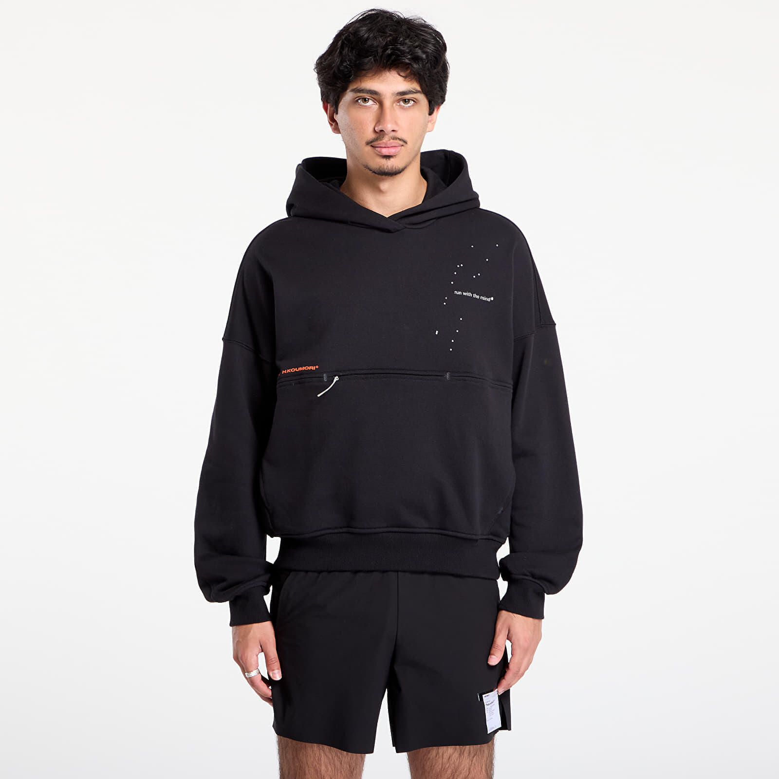 Mikina adidas Adi365 x Hermanos Koumori Running Hoodie UNISEX Black XL