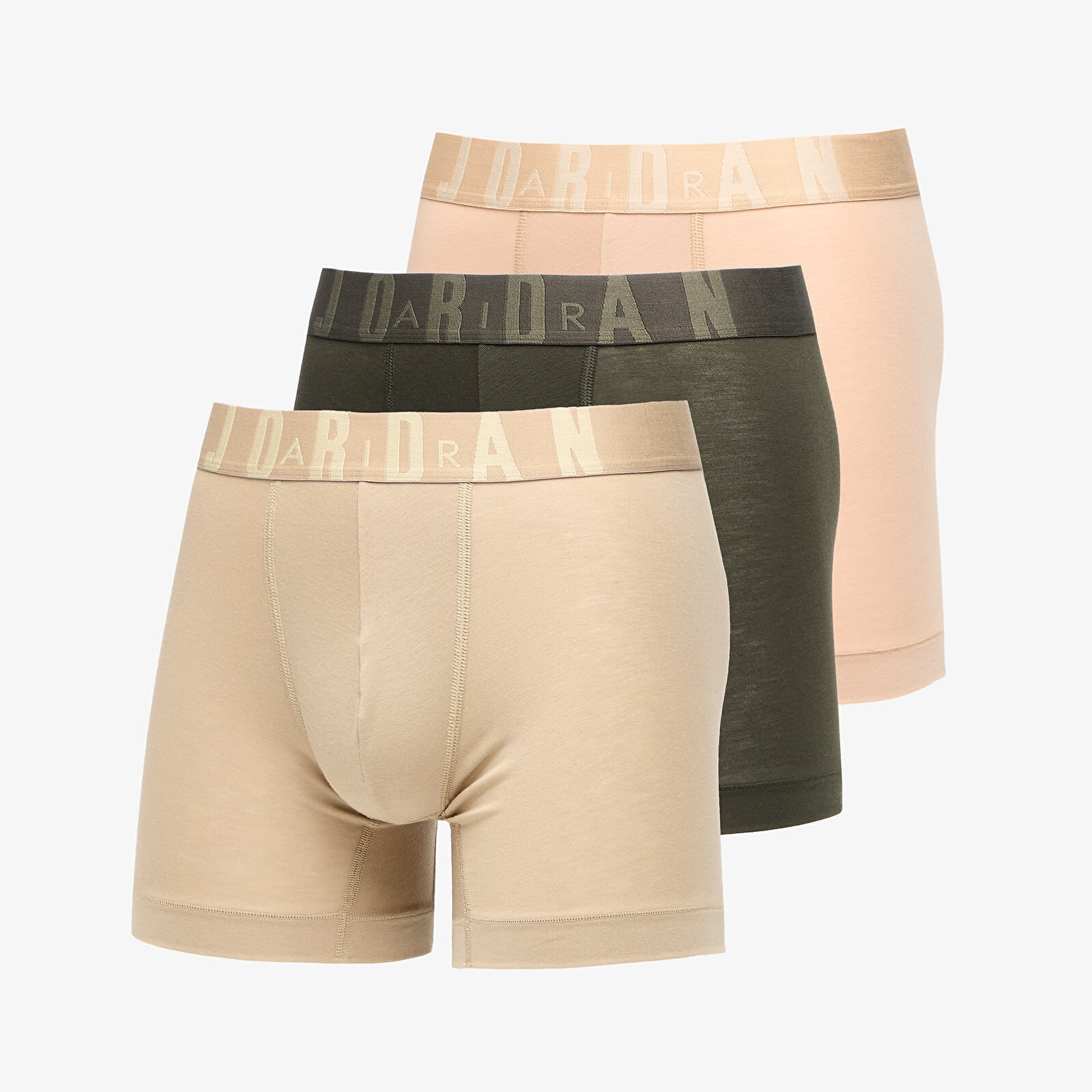 Boxerky Jordan Flight Modal Boxer Brief 3-Pack Hemp M