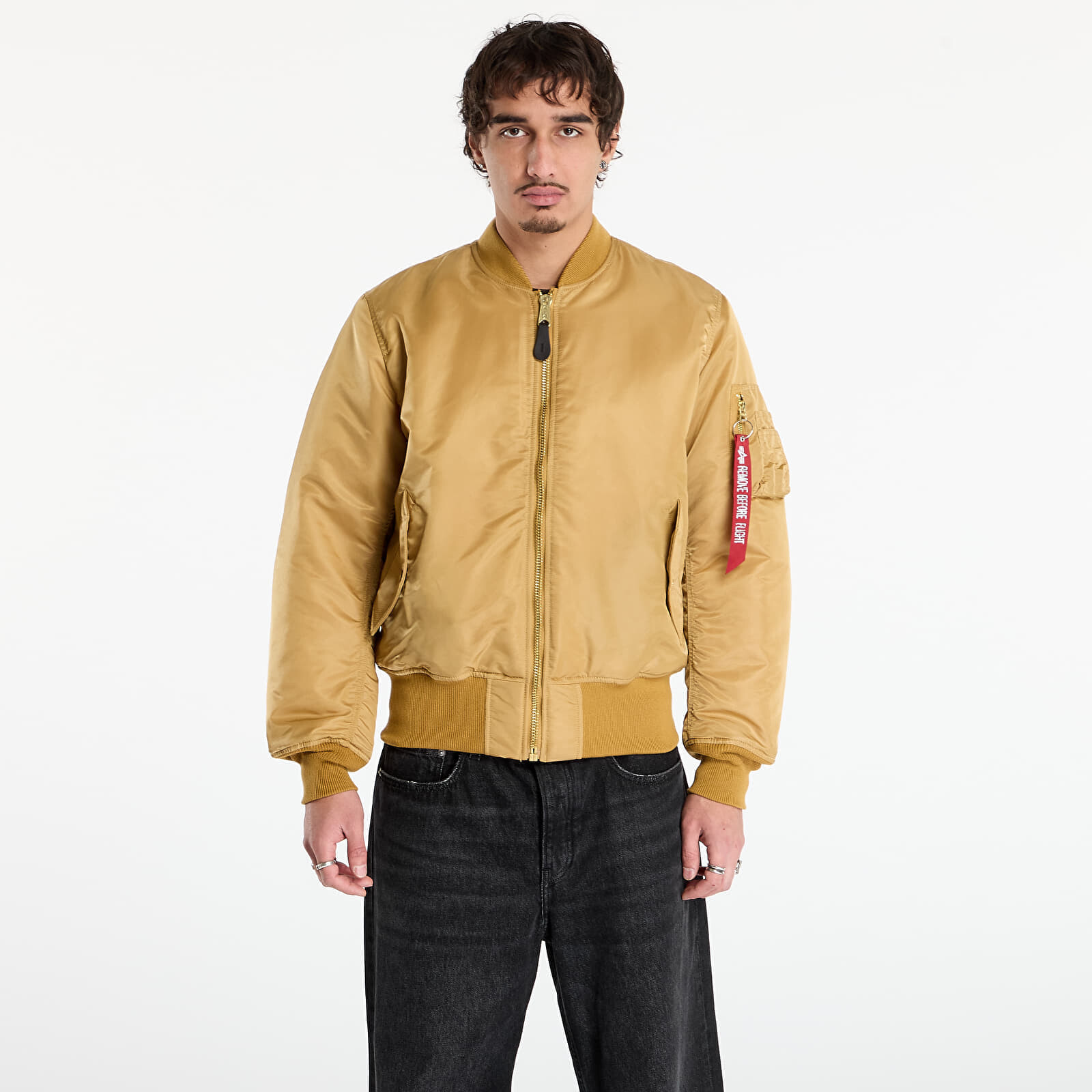 Bunda Alpha Industries MA-1 Heritage Gold L
