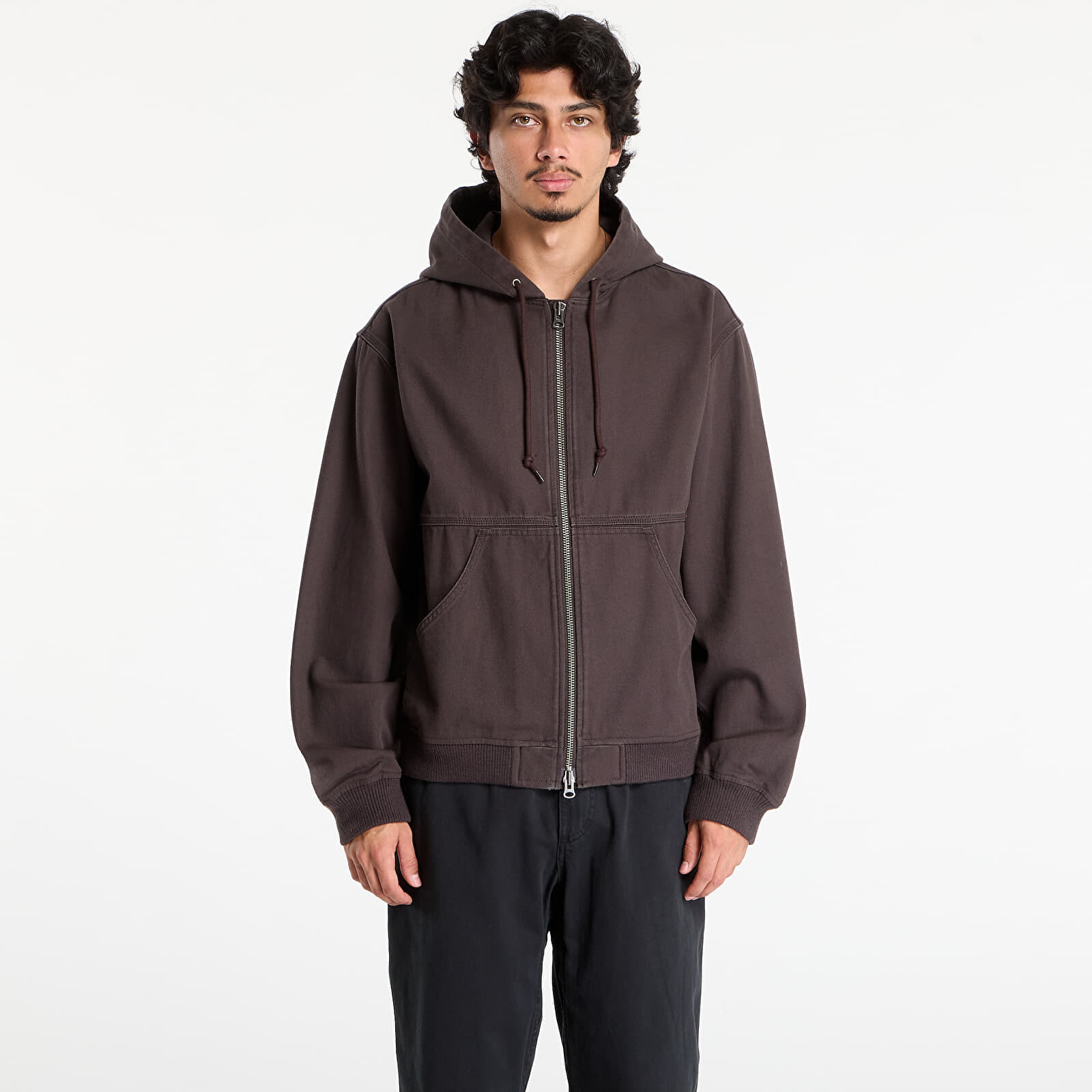 Bunda Gramicci El Cap Canvas Hooded Jacket Umber XL