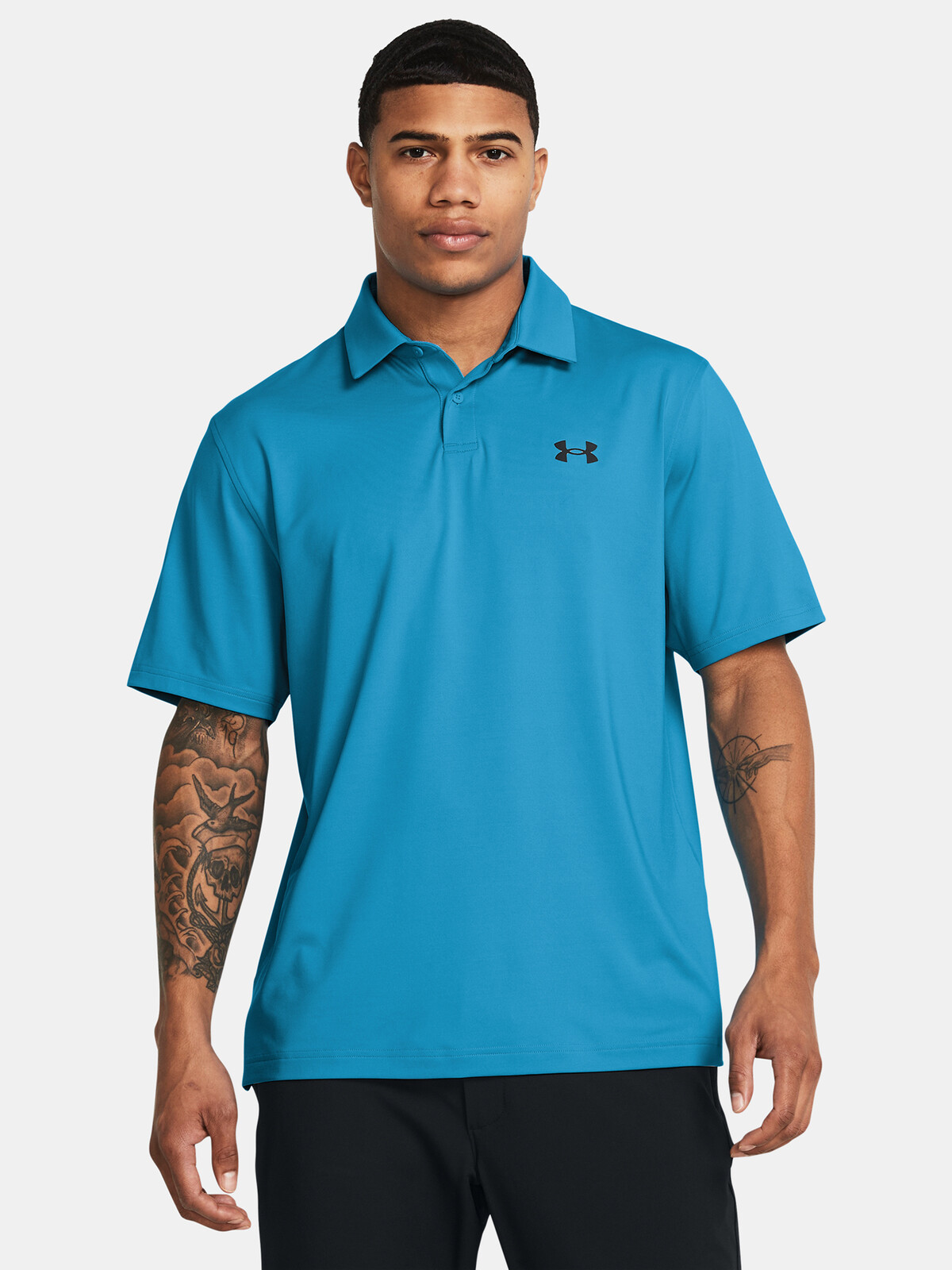 Men's Under Armour UA T2G Polo-BLU T-Shirt - Men's