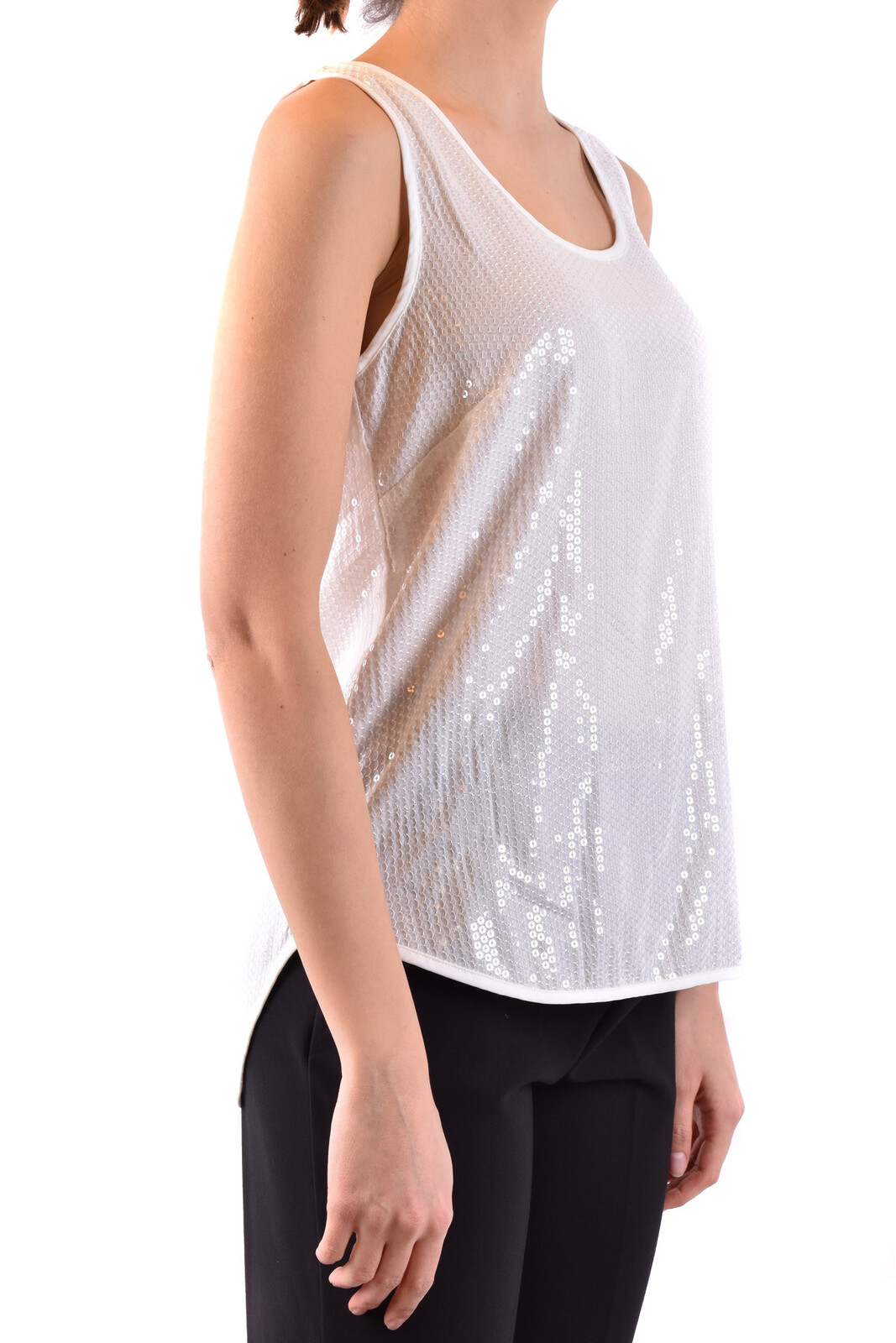 Biely top bez rukávov P.a.r.o.s.h.