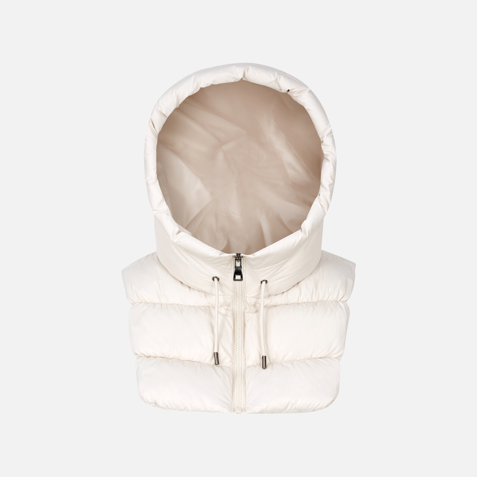 Biely dámsky izolovaný golier Geox Narcisia