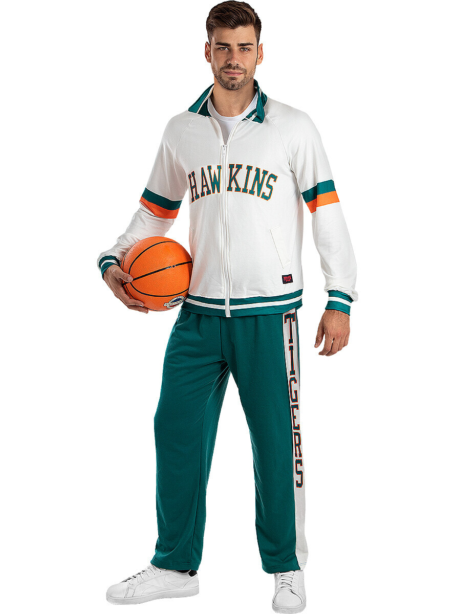 HeliumKing Pánsky kostým basketbalový hráč Hawkins - Stranger Things Veľkosť - dospelý: L-XL