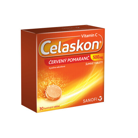 Celaskon 500 mg červený pomaranč 30 tbl eff