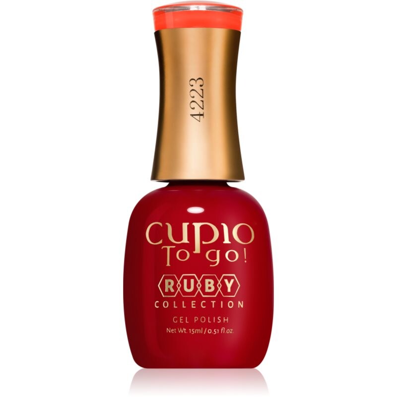 Cupio To Go! Ruby gélový lak na nechty s použitím UV/LED lampy odtieň Love Me Harder 15 ml