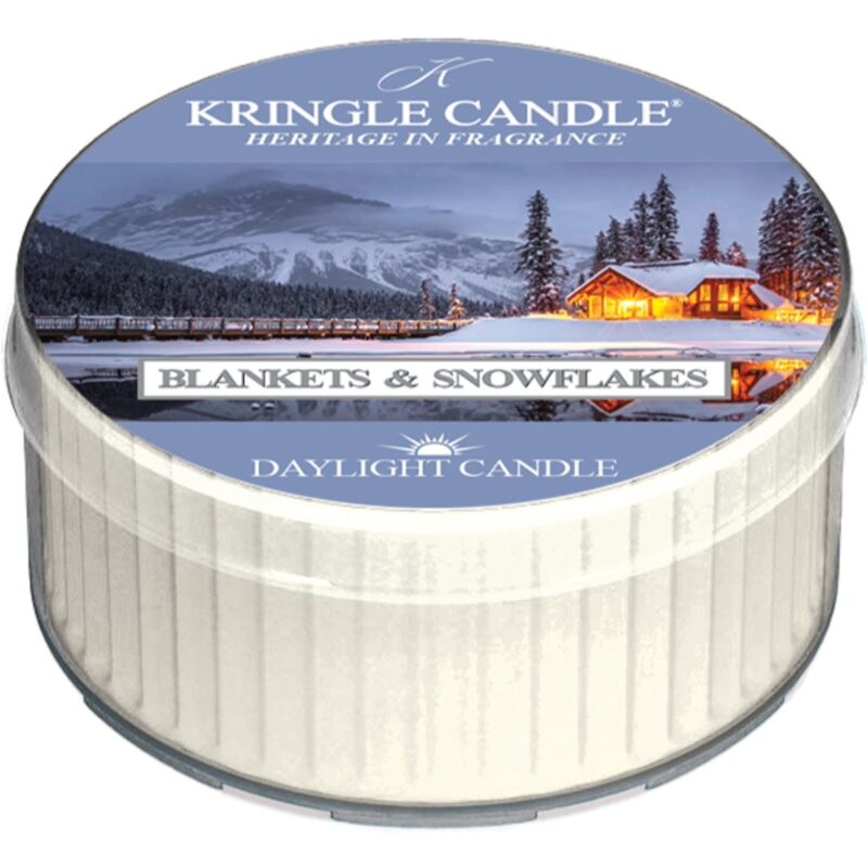Kringle Candle Blankets & Snowflakes Daylight DTC vonná sviečka 42 g