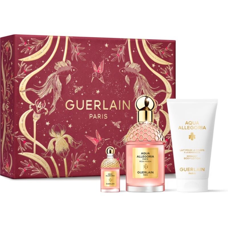 GUERLAIN Aqua Allegoria Rosa Rossa Forte darčeková sada limitovaná edícia pre ženy