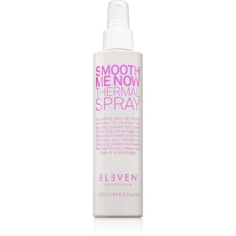 Eleven Australia Smooth Me Now Thermal Spray ochranný sprej na tepelnú úpravu vlasov 200 ml