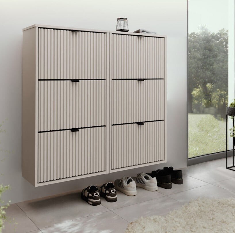 KIER Závesný botník LARO 2 | cashmere