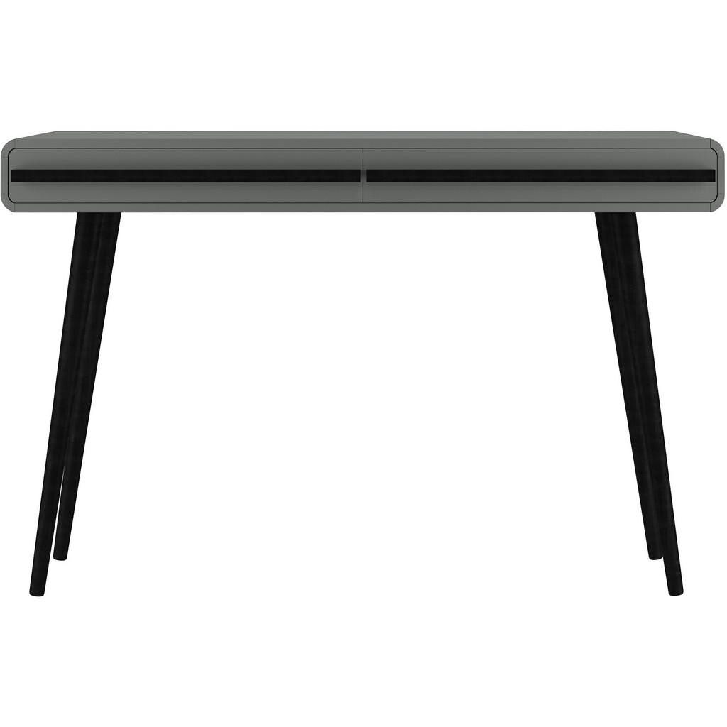MID.YOU PÍSACÍ STÔL, sivá, 120/77/50 cm
