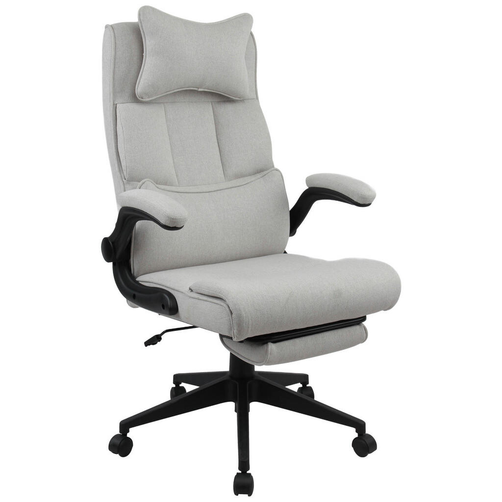 MID.YOU KANCELÁRSKE KRESLO, tkaná textília, krémová