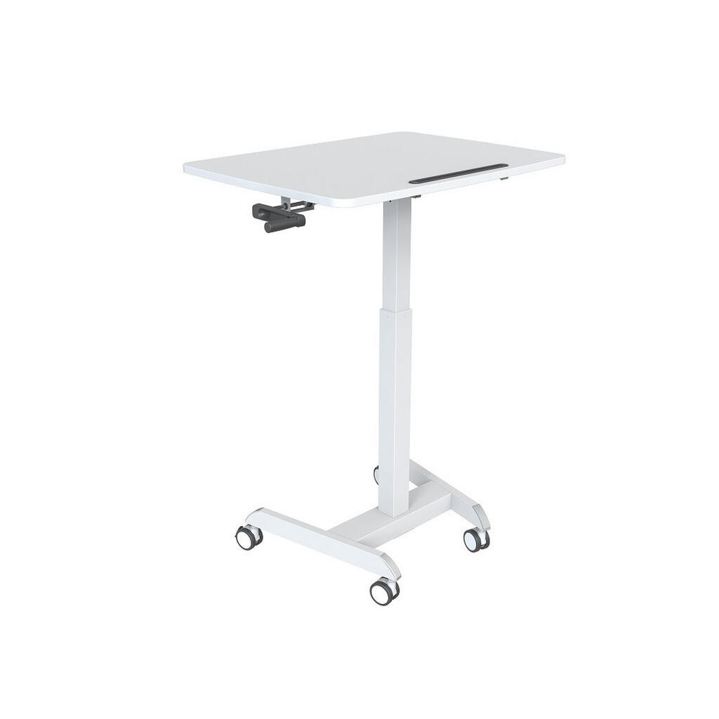 Boxxx STÔL NA NOTEBOOK, biela, 80/60/80-130 cm