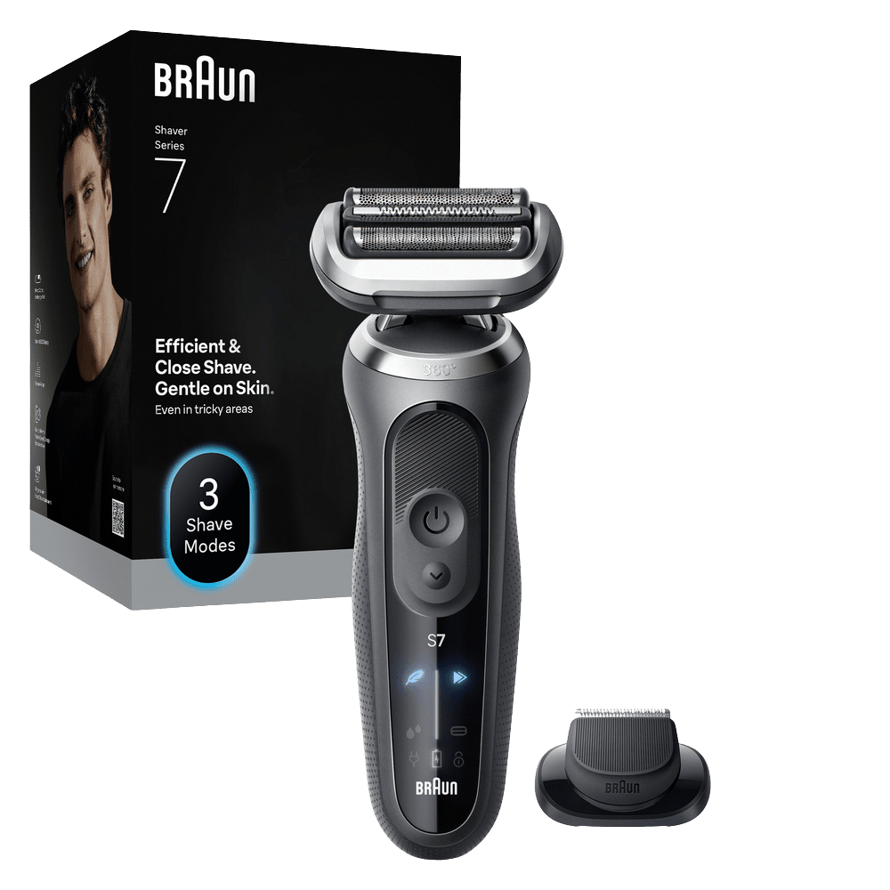 BRAUN Series 7 72-G1200s, Elektrický holiaci strojček - Šedá