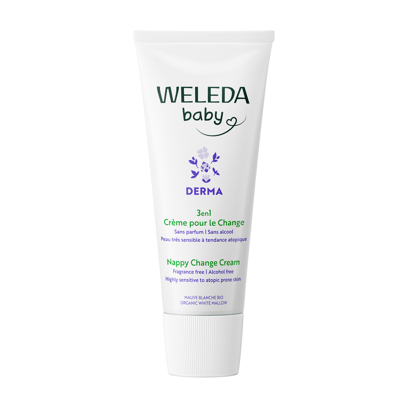 WELEDA 3v1 DERMA Krém na zadoček 50 ml