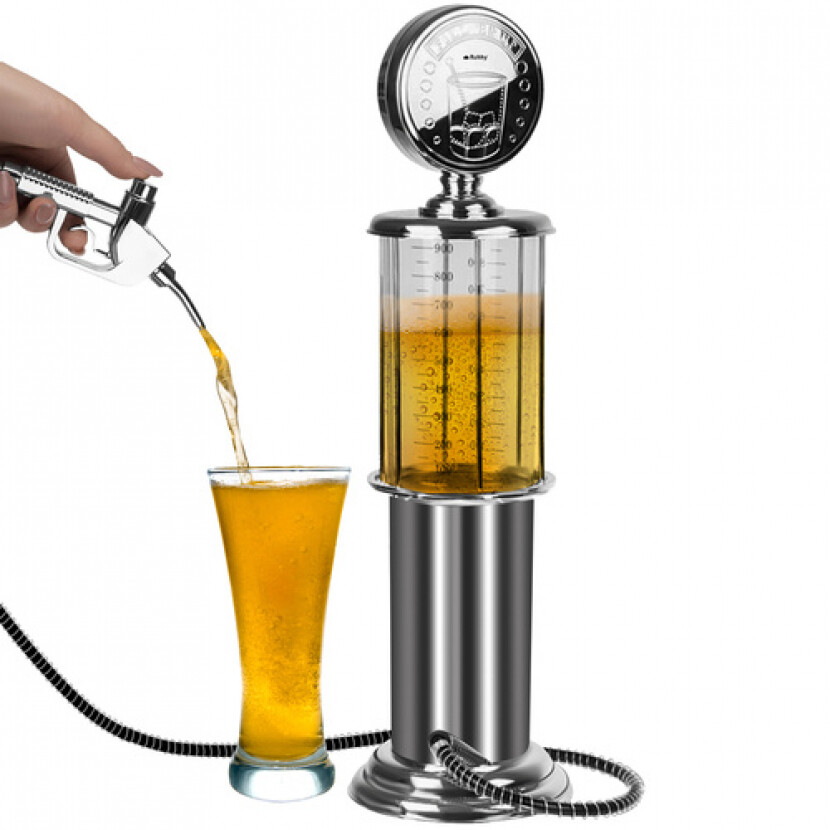 Domáci výčap na pivo a nápoje 1 l - priehľadný